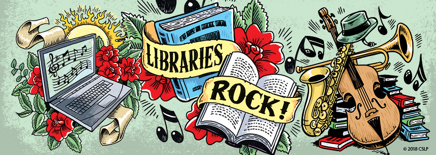 Libraries Rock 2018 Summer Reading Program